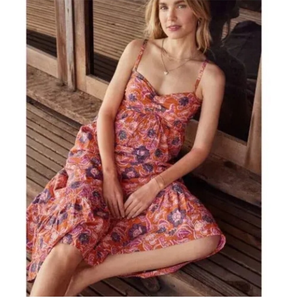 Cleobella Oliana Midi Dress Tropique XS